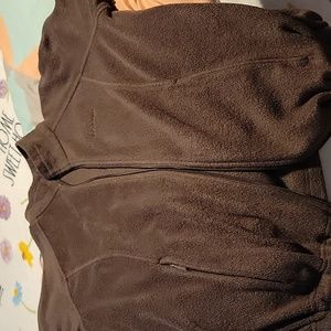 Columbia & Gap zip up fleece jackets.